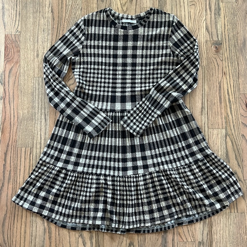 Zara Plaid Mini Dress